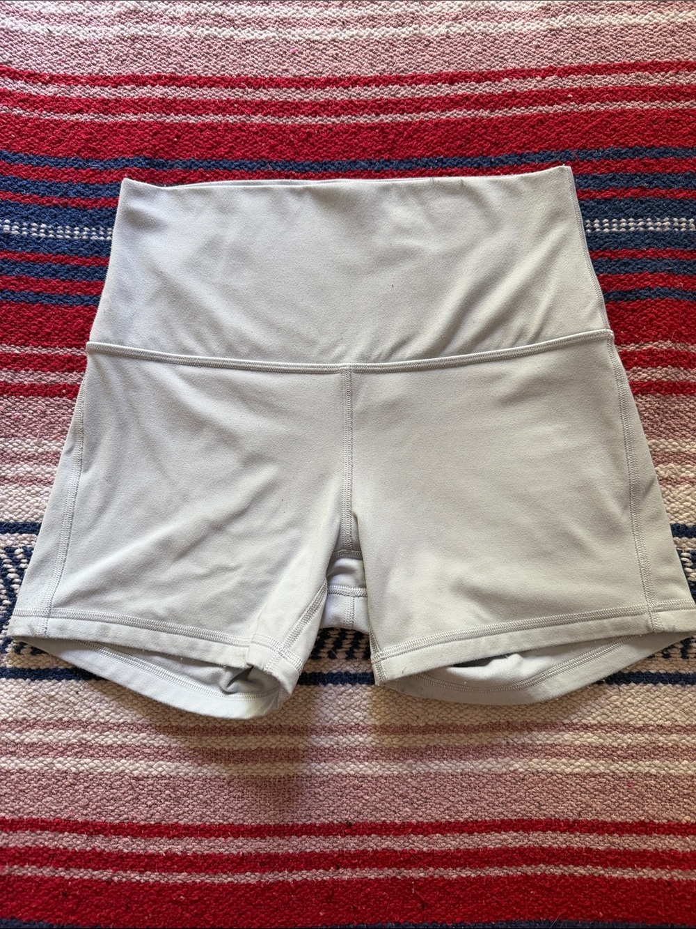 lululemon athletica align Light Blue High-Rise Athletic Shorts
